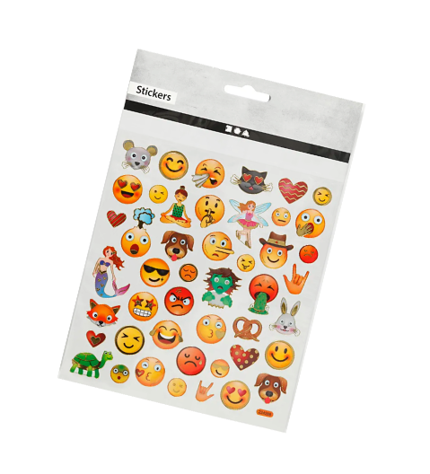 Klistermærker til dit barns dumbphone