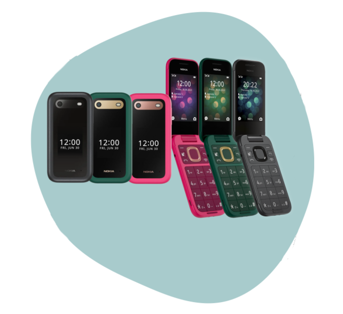 Som ny - Nokia 2660 Flip 4G