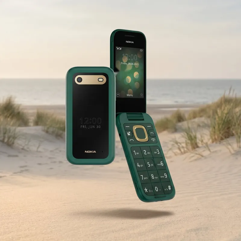Nokia 2660 Flip 4G — Grøn