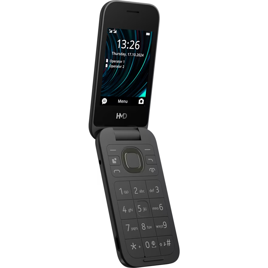 HMD 2660 Flip (sort og pink)