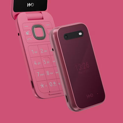 HMD 2660 Flip (sort og pink)